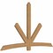 Ekena Millwork Alberta Timber Gable Bracket, Western Red Cedar, 108"W x 68"H x 3 1/2"D x 5 1/2"F, 15/12 Pitch GBW108X68X0406ALB00SWR - alternate 2